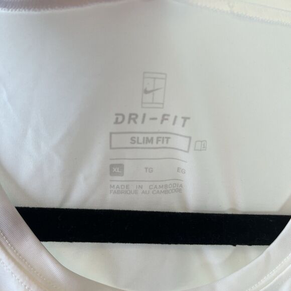 Nike Court Dri-FIT Slim Fit Advantage Tennis Exercise Dress White Size 1X NWTs - Picture 9 of 12